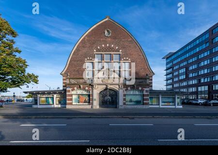 Kiel Maritime Museum nel vecchio edificio della Fish Hall dove i pesci sono stati messi all'asta. L'edificio e' stato aperto nel 1910. Convertito al museo nel 1978. Foto Stock