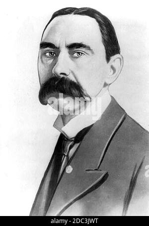 DOUGLAS HYDE (1860-1949) accademico irlandese, linguista e primo presidente d'Irlanda Foto Stock
