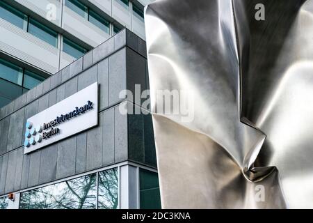 Hauptsitz Investitionsbank Berlin an der Bundesallee Bezirk Wilmersdorf, IBB Foto Stock