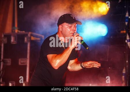 Gold Chains si esibisce al Reading Festival 2003, Berkshire, Inghilterra, Regno Unito. Foto Stock