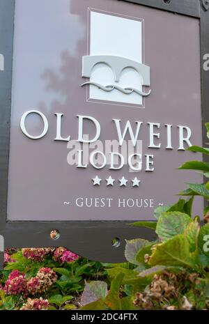 Old Weir Lodge Hotel a Killarney, Contea di Kerry, Irlanda Foto Stock