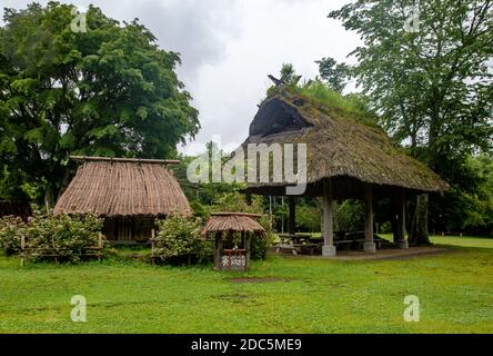 GIAPPONE, GIU 28 2017, un'architettura tradizionale, edifici storici nella campagna giapponese. Foto Stock