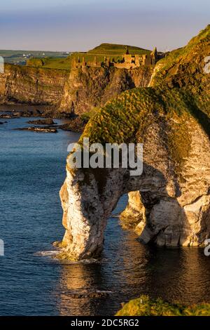 Whiterocks, Causeway Coast, County Antrim, Irlanda del Nord Foto Stock