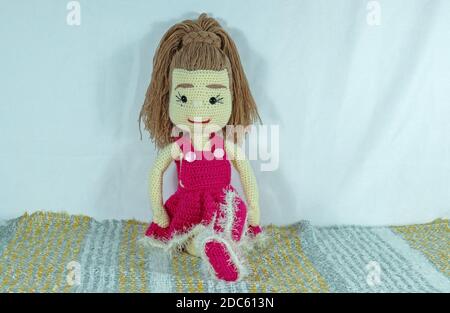 Crochet Blondie Foto Stock