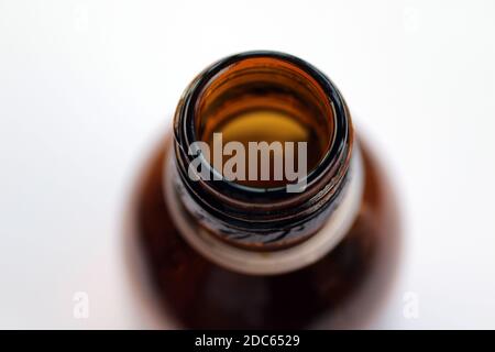 Sciroppo di tosse, medicinale in bottiglia Foto Stock