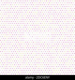 Seamless Pattern moderno con punti Foto Stock