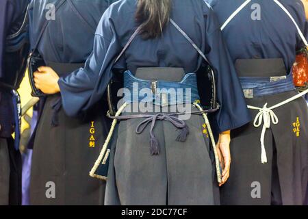 Professionisti DEL CLUB IGA Kendo a Quezon City, Metro Manila, Filippine Foto Stock