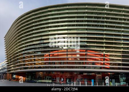 The Curve Theatre in Rutland Street, Leicester City, Leicestershire, Inghilterra Foto Stock