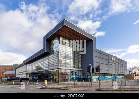 Queen Elizabeth II Diamond Jublee Leisure Centre, De Montfort University, Leicester Foto Stock