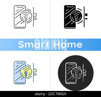 Icona armadietto portiera Illustrazione Vettoriale