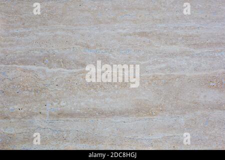 Marmo beige lucido. Vera e propria struttura in pietra di marmo naturale e sfondo della superficie. Pietra marrone chiaro, marmo Foto Stock