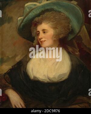 George Romney, (artista), British, 1734 - 1802, Lady Arabella Ward, 1783-1788, olio su tela, totale: 76 x 63.5 cm (29 15/16 x 25 pollici Foto Stock