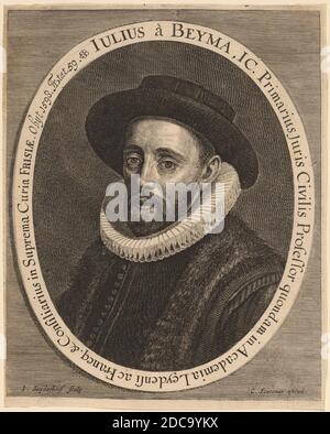 Jonas Suyderhoff, (artista), olandese, c.. 1613 - 1686, Julius Beyma, incisione Foto Stock