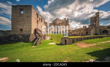 Castello Rabi nel quartiere di Klatovy otto chilometri a nord-est di Susice Foto Stock