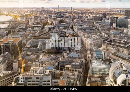 Cheapside, Cattedrale di San Paolo Foto Stock