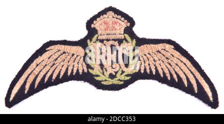 Tunica distintivo del Royal Flying Corps, predecessori della Royal Air Force nella prima guerra mondiale Foto Stock