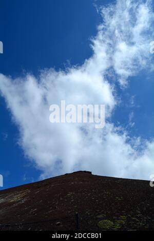 Etna vicino Catania, Sicilia Foto Stock