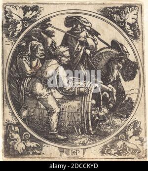 Sebald Beham, (artista), tedesco, 1500 - 1550, Regulus, incisione Foto Stock