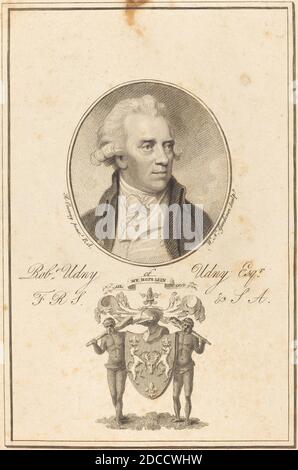 William Nelson Gardiner, (artista), British, 1766 - 1814, Richard Cosway, (artista dopo), British, 1740/1742 - 1821, Robert Undy, incisione e incisione a stilple Foto Stock