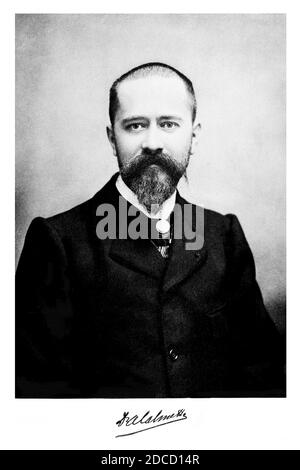 Albert Calmette, batteriologo e immunologo francese Foto Stock