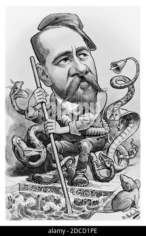 Albert Calmette, batteriologo e immunologo francese Foto Stock