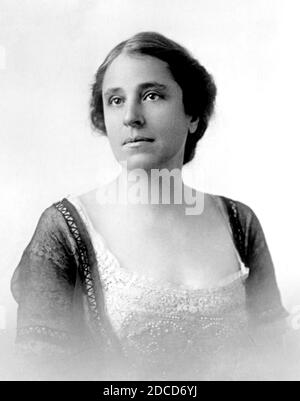 Abby Baker, Suffragette americana Foto Stock