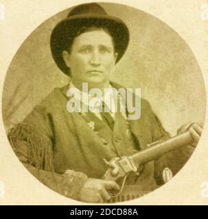 Calamity Jane, donna delle frontiere americane Foto Stock