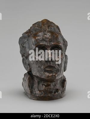 Egon Schiele, (artista), Austriaco, 1890 - 1918, Autoritratto, c.. 1917, colata c. 1925-1928, bronzo, totale: 27.6 x 18.4 x 25.4 cm (10 7/8 x 7 1/4 x 10 pollici Foto Stock