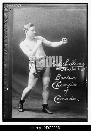 Kid Sullivan Peso gallo Campione del Canada Foto Stock