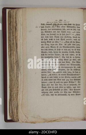 Kinder und Hausmärchen (Grimm) 1812 i 274. Foto Stock