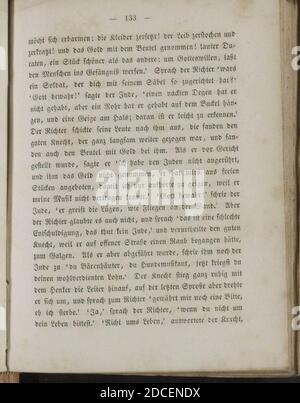 Kinder und Hausmärchen (Grimm) 1840 II 133. Foto Stock