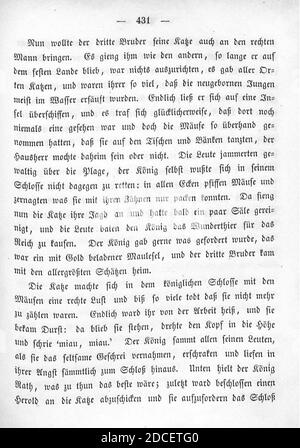 Kinder und Hausmärchen (Grimm) 1850 i 431. Foto Stock