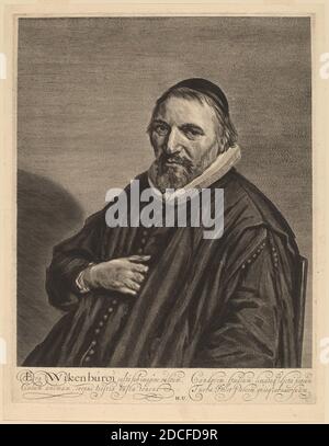 Jonas Suyderhoff, (artista), olandese, c.. 1613 - 1686, Theodorus Wikenburg, incisione Foto Stock