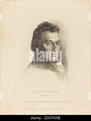 William Blake, (artista), British, 1757 - 1827, John Linnell, (artista dopo), British, 1792 - 1882, Wilson Lowry, 1825, incisione Foto Stock