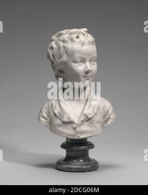 Jean-Antoine Houdon, (artista), Francese, 1741 - 1828, Alexandre Brongniart, 1777, marmo, totale: 39.2 x 28.7 x 19 cm (15 7/16 x 11 5/16 x 7 1/2 pollici Foto Stock