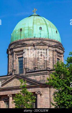 Santa Elisabetta è la Chiesa, Norimberga, Baviera, Germania, Europa Foto Stock