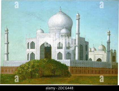 Erastus Salisbury Field, (artista), cucina americana, 1805 - 1900, The Taj Mahal, c.. 1860/1880, olio su tela, totale: 88.7 x 116.7 cm (34 15/16 x 45 15/16 pollici), incorniciato: 90 x 118.1 x 3.2 cm (35 7/16 x 46 1/2 x 1 1/4 pollici Foto Stock