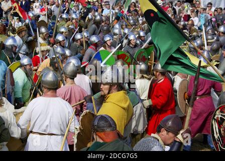 Amlwch Viking Festival Foto Stock