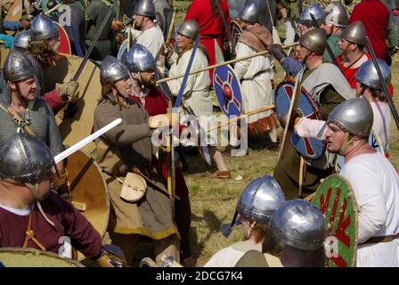 Amlwch Viking Festival Foto Stock