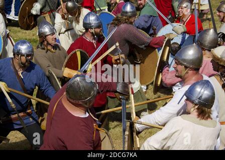 Amlwch Viking Festival Foto Stock