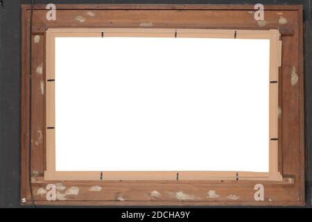 Disegno, Anthony Coert, quarto quarto trimestre 19 - prima metà 20 ° secolo, gesso, cartone, firmato, vettore: 73 × 115 × 0,2cm 730 × 1150 × 2mm, con telaio: 103.5 × 145.6 × 2.5cm 1035 × 1456 × 25mm, paesaggio invernale, fossato, casa, barca, paesaggio urbano, uomo, disegno in gesso colorato raffigurante una fantasia topografica ispirata al paesaggio urbano di Leida con neve che si sciacqua. Il canale scorre in primo piano. Nell'acqua del canale si trova una barca sulla sinistra. Sull'acqua ci sono case i cui tetti sono ancora coperti di neve qua e là. C'è anche neve sulla strada. Sulla destra un uomo cammina vicino a. Foto Stock