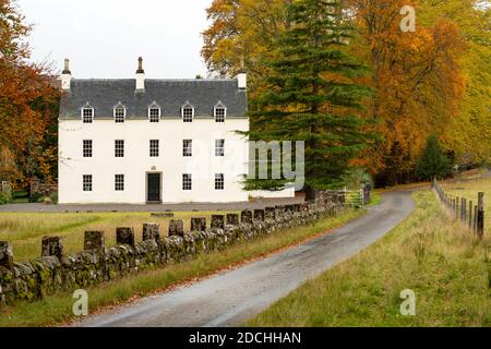 Dundonnell Mansion House, vicino a Dundonnell su Little Loch Brook, Wester Ross in Scozia. Foto Stock