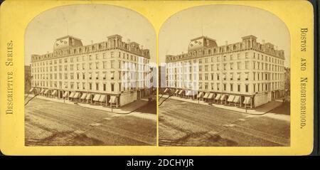 Commonwealth Hotel., immagine, Stereographs, 1850 - 1930 Foto Stock
