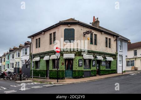 Brighton, 20 novembre 2020: Il pub Montreal Arms a Brighton Foto Stock