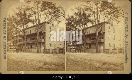 Windsor Hotel., still image, Stereographs, 1850 - 1930, Seaver, C. (Charles Foto Stock