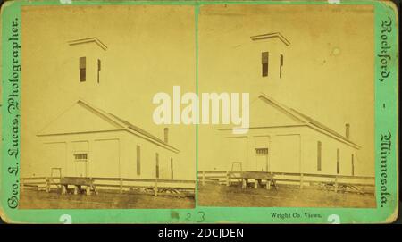 Wright Co. Views., still image, Stereographs, 1850 - 1930, Lucas, George L. (George Luzerne) (b. 1849 Foto Stock