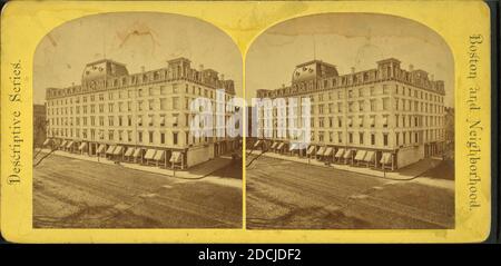 Commonwealth Hotel., immagine, Stereographs, 1850 - 1930 Foto Stock