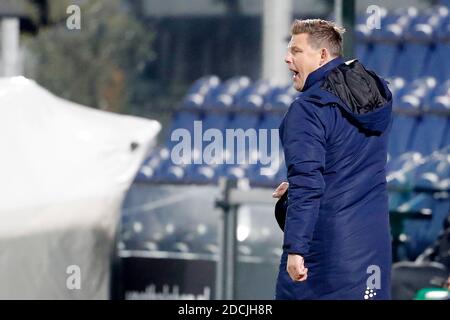 Zwolle, Paesi Bassi. 21 Nov 2020. ZWOLLE, 21-11-2020, MAC3PARK Stadium, football, stagione 2020/2021, Eredivisie, PEC Zwolle - FC Utrecht. John Stegeman Credit: Pro Shots/Alamy Live News Foto Stock