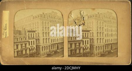 Parker House, Boston., immagine, Stereographs, 1850 - 1930 Foto Stock