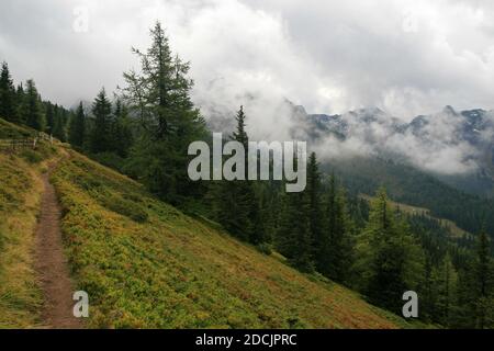 Hauser Kaibling (2015 m), Monti Tauri, Austria Foto Stock